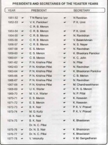 Samajam - past presidents & secretaries-1